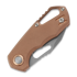 MKM Knives Isonzo Clip Point SW sulankstomas peilis, Copper MKFX03-3CO