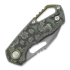 MKM Knives Isonzo Clip Point SW sulankstomas peilis, Jungle Wear CF MKFX03-3CJ
