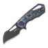 MKM Knives Isonzo Hawkbill BW sulankstomas peilis, Arctic Storm CF MKFX03-1CAD