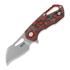 MKM Knives Isonzo Hawkbill SW kääntöveitsi, Lava Flow CF MKFX03-1CL