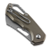 MKM Knives Isonzo M390 Cleaver sulankstomas peilis, bronze anodized titanium MKFX03M-2TBR