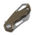MKM Knives Isonzo M390 Hawkbill kääntöveitsi, bronze anodized titanium MKFX03M-1TBR