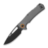 MKM Knives LOV - Top Shield Black - FRN sulankstomas peilis, pilka MKLV-PGY