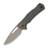 MKM Knives LOV - Top Shield Tan - FRN sulankstomas peilis, žalia MKLV-PGR