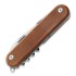 Outil multifonctions MKM Knives Malga 6 - MagnaCut - Nnatural Canvas Micarta MKMP06MAG-NC