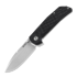 MKM Knives Maximo kääntöveitsi, Black canvas micarta MKMM-BCT
