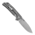MKM Knives Maximo kääntöveitsi, Black canvas micarta MKMM-BCT