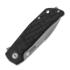 MKM Knives Maximo sulankstomas peilis, Black canvas micarta MKMM-BCT