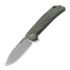 Coltello pieghevole MKM Knives Maximo, Green canvas micarta MKMM-GCT