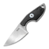 MKM Knives Mikro 1 - Stonewashed - Carbon Fiber halskniv MKMR01-CF