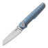 MKM Knives Miura - M390 - Titanium kääntöveitsi, sininen MKMI-TBL