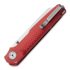 MKM Knives Miura - MagnaCut - Aluminum kääntöveitsi, punainen MKMI-ARD