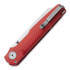 Coltello pieghevole MKM Knives Miura - MagnaCut - Aluminum, rosso MKMI-ARD