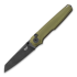 Coltello pieghevole MKM Knives Miura - MagnaCut DSW - Aluminum, verde MKMI-AGB