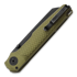 Coltello pieghevole MKM Knives Miura - MagnaCut DSW - Aluminum, verde MKMI-AGB