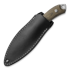 MKM Knives Pocket Tango 1 knife, Green Canvas Micarta MKPT1-GC