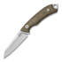 MKM Knives Pocket Tango 2 knife, Green Canvas Micarta MKPT2-GC