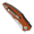 Navalha MKM Knives Raut flipper G10, laranja MKVP01GBO