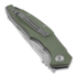 MKM Knives Raut front flipper 折叠刀, 綠色 MKVP01GFGR