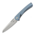 MKM Knives Roar - Titanium foldekniv, blå MKRO-TBL