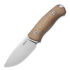 MKM Knives - Small LOV - M390 - Natural Canvas Micarta