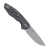 MKM Knives Timavo kääntöveitsi, Black canvas micarta MKVP02-BC