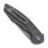 MKM Knives Timavo sulankstomas peilis, Black canvas micarta MKVP02-BC