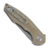 MKM Knives Timavo kääntöveitsi, natural canvas micarta MKVP02-NC