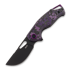 MKM Knives Vincent PVD folding knife, Purple Haze CF MKVCV-CPD