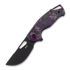 Coltello pieghevole MKM Knives Vincent PVD, Purple Haze CF MKVCV-CPD