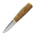 ML Custom Knives Birch bark 5, brown sheath