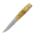 ML Custom Knives CPM Magnacut, stab. curly birch