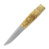 ML Custom Knives CPM Magnacut, stab. curly birch