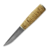 ML Custom Knives Damascus Puukko, Birch Bark