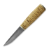 ML Custom Knives Damascus Puukko, Birch Bark