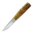 ML Custom Knives Magnacut Puukko, Stabilized Curly Birch