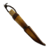 ML Custom Knives Magnacut Puukko, Stabilized Curly Birch