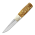 ML Custom Knives Magnacut Puukko, stabiloitu visa, poronsarvi