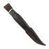ML Custom Knives Puukko, CPM Magnacut, stained curly birch