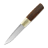 ML Custom Knives Utility Puukko, horn-curly birch