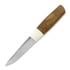 ML Custom Knives Utility Puukko, horn-flame maple