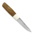 ML Custom Knives Utility Puukko, horn-flame maple