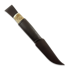 ML Custom Knives Utility Puukko Knife, stab.curly birch