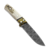 Nieto Knife Artesanal Stainless Steel knife, Deer Horn Handle ART19D