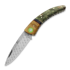 Nieto Special Artesanal sulankstomas peilis, Stabilized Maple ART006