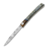 Nieto Stiletto Artesanal sulankstomas peilis, Stabilized Maple Handle ART022