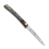Nieto Stiletto Artesanal sulankstomas peilis, Stabilized Maple Handle ART022