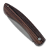 Nieto Work 7,5 cm sulankstomas peilis, violet wood 622