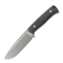 NN Knives Adventurer II NC Milled veitsi, Black Richlite, Kydex Sheath