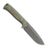 NN Knives Adventurer II NC Milled peilis, Green Micarta, Leather Sheath